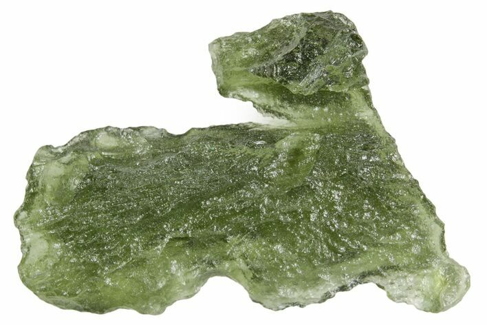 Green Moldavite Tektite ( g) - Czech Republic #359458